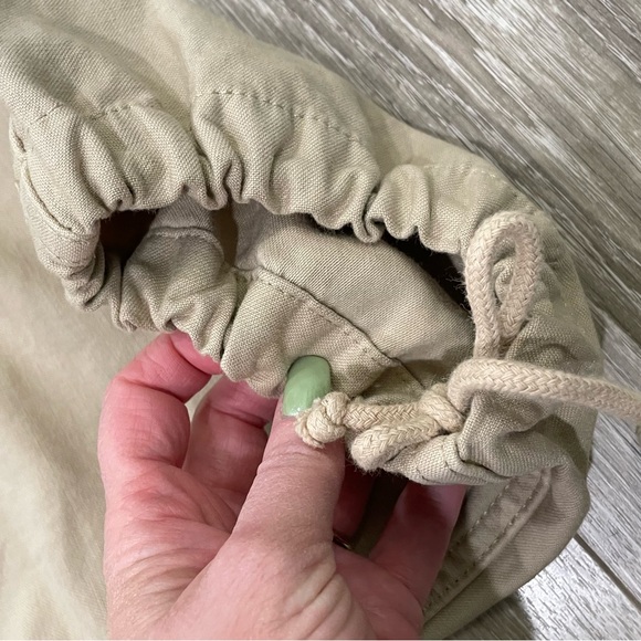 Aritzia TNA cache paratroop cargo pants humas beige S - Picture 8 of 11